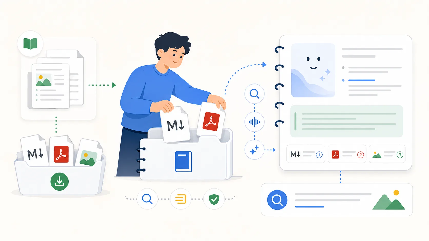 语雀资料进入 Gemini Apps Notebooks 前的本地导出和权限边界检查