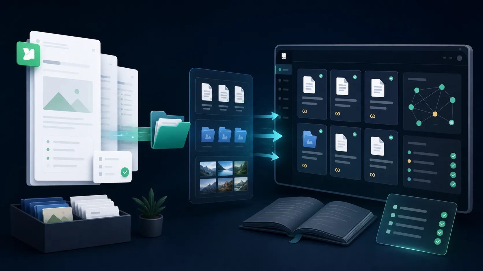 语雀导入 NotebookLM 来源包的 Markdown、PDF 和引用验收工作流